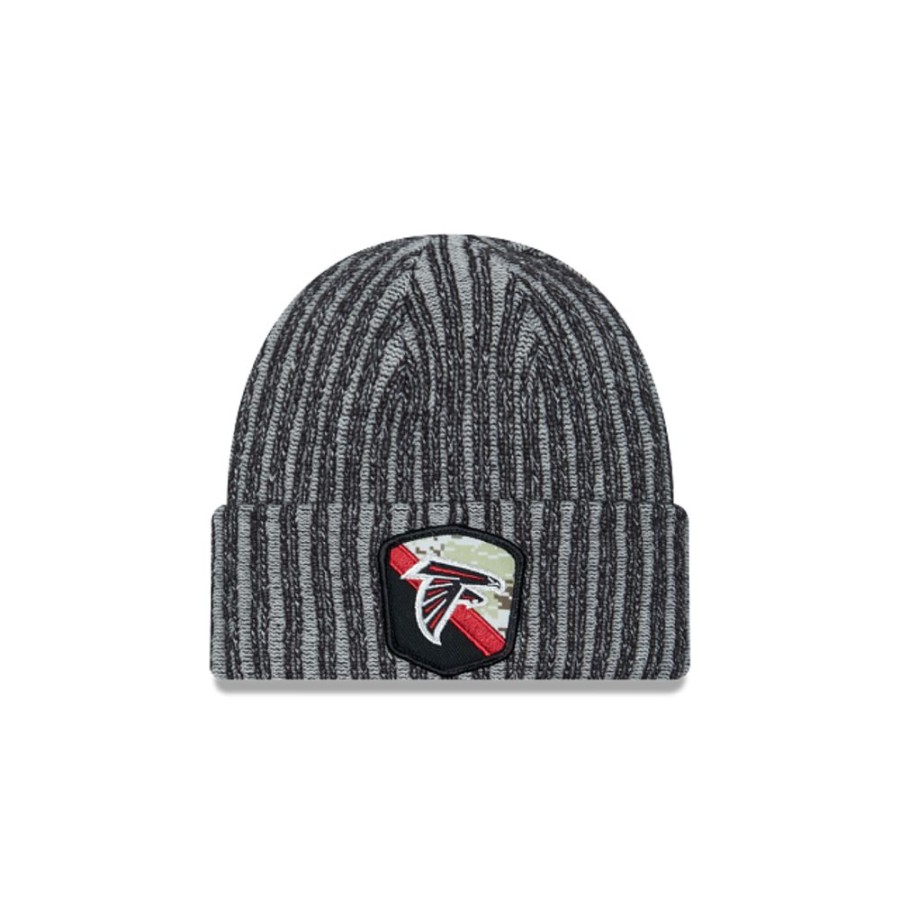 Gorras New Era | Atlanta Falcons Nfl Salute To Service 2023 Knit