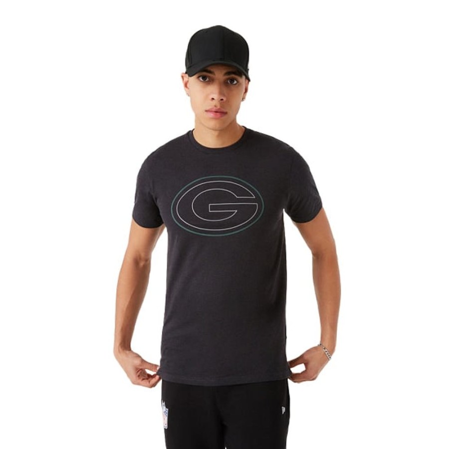 Ropa New Era | Playera Manga Corta Green Bay Packers Nfl Outline Logo