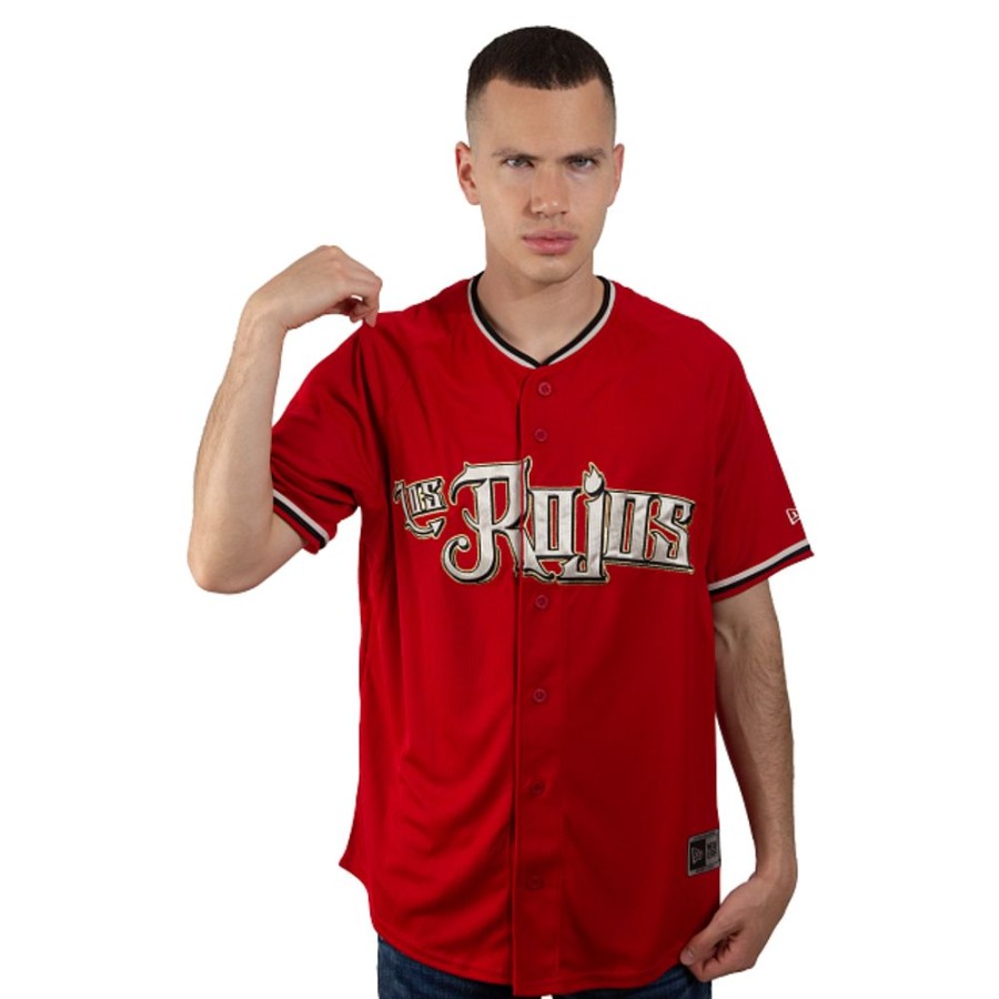 Ropa New Era | Jersey Alternativo Los Rojos Diablos Rojos Del Mexico Lmb