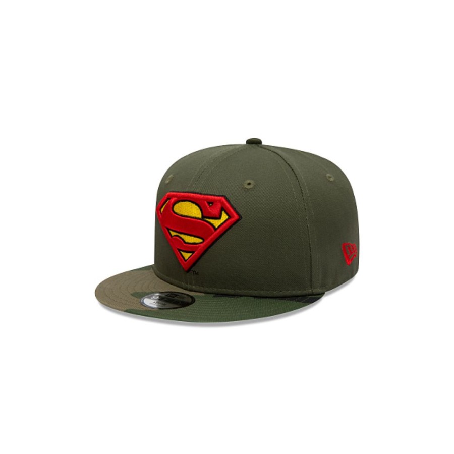 Gorras New Era | Superman Dc Camo 9Fifty Snapback Para Nina O Nino