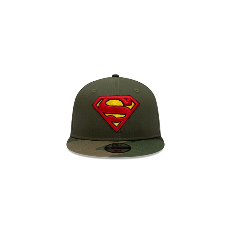 Gorras New Era | Superman Dc Camo 9Fifty Snapback Para Nina O Nino