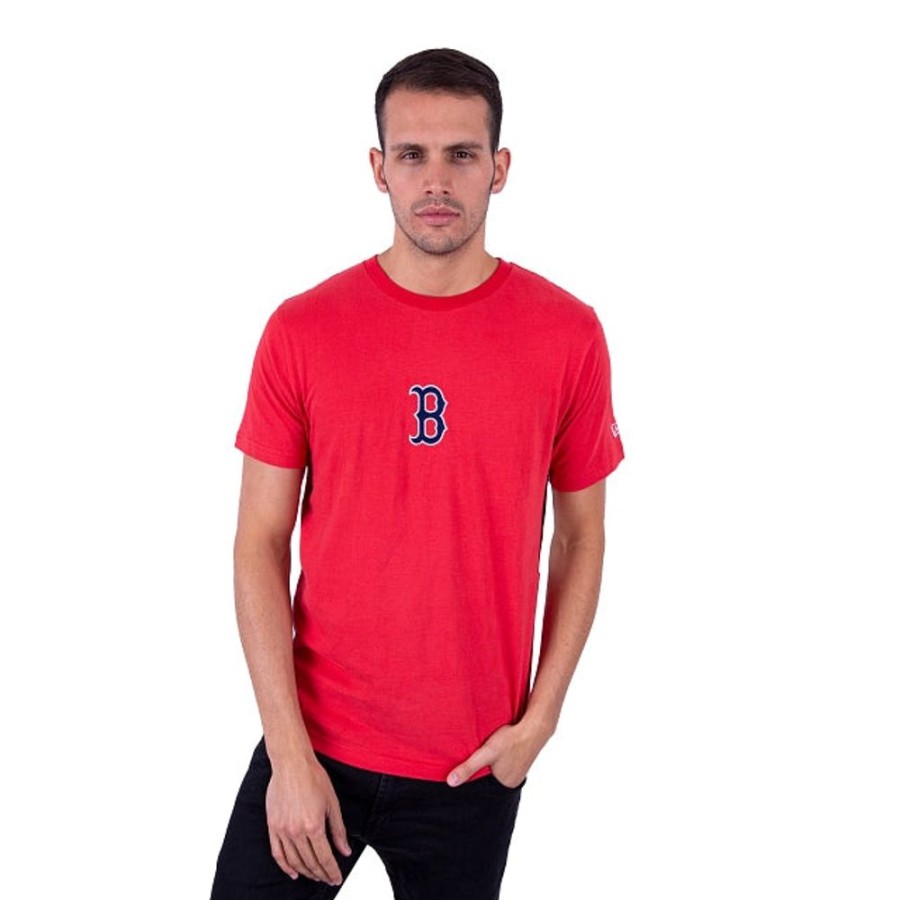 Ropa New Era | Playera Manga Corta Boston Red Sox Mlb Fangear Roja