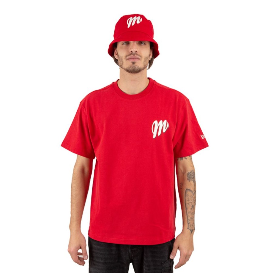 Ropa New Era | Playera Manga Corta Diablos Rojos Del Mexico Lmb Team Patch