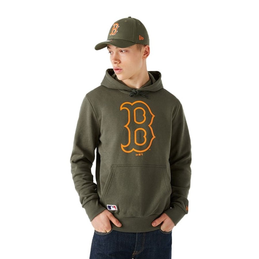 Ropa New Era | Sudadera Boston Red Sox Colour Pack Fleece Verde