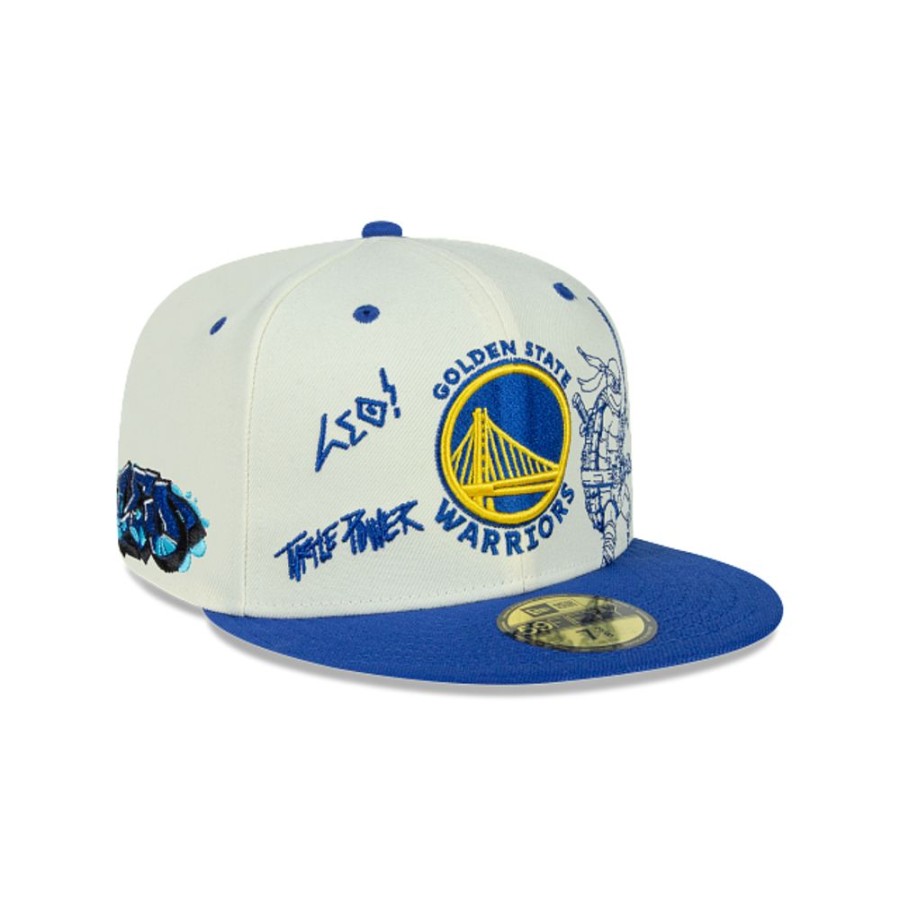 Gorras New Era | Golden State Warriors Tortugas Ninja X Nba Leonardo 59Fifty Cerrada