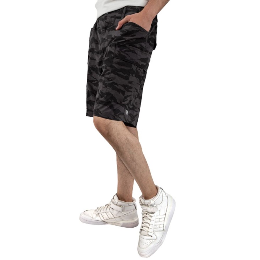 Ropa New Era | Shorts New Era Culture Outdoor Camo Negro