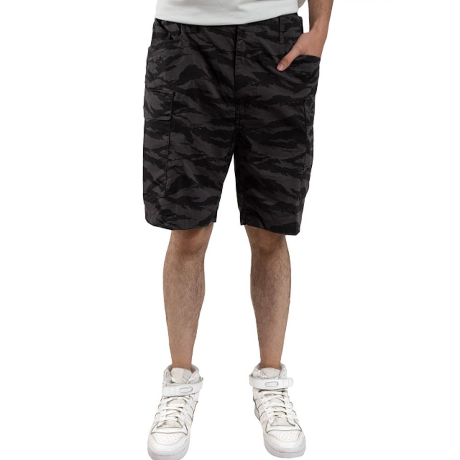 Ropa New Era | Shorts New Era Culture Outdoor Camo Negro