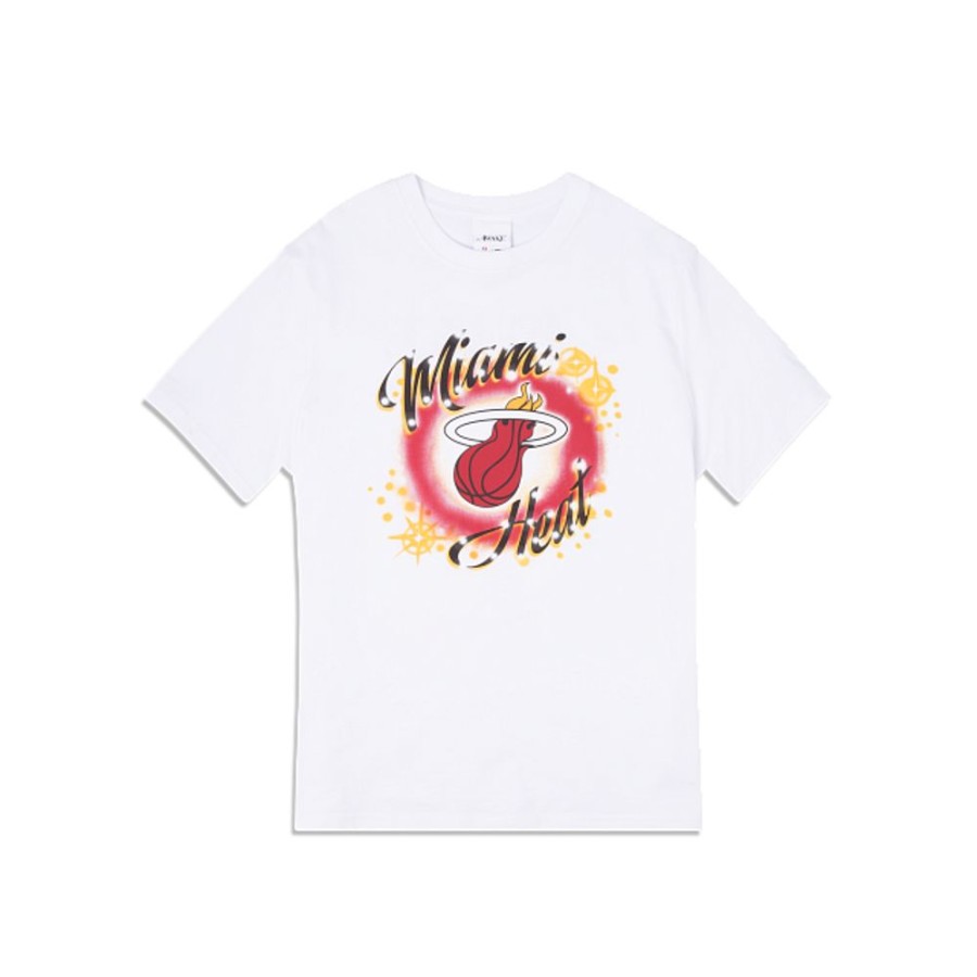 Ropa New Era | Playera Manga Corta Miami Heat Nba X Awake