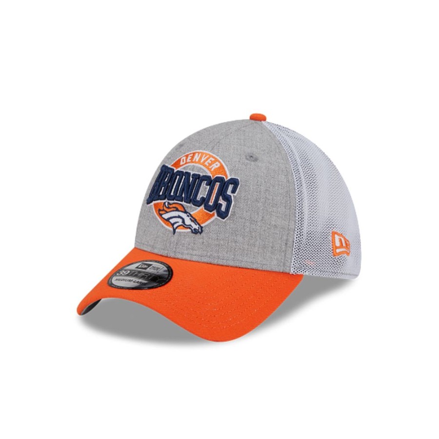 Gorras New Era | Denver Broncos Nfl Heather 39Thirty Elastica