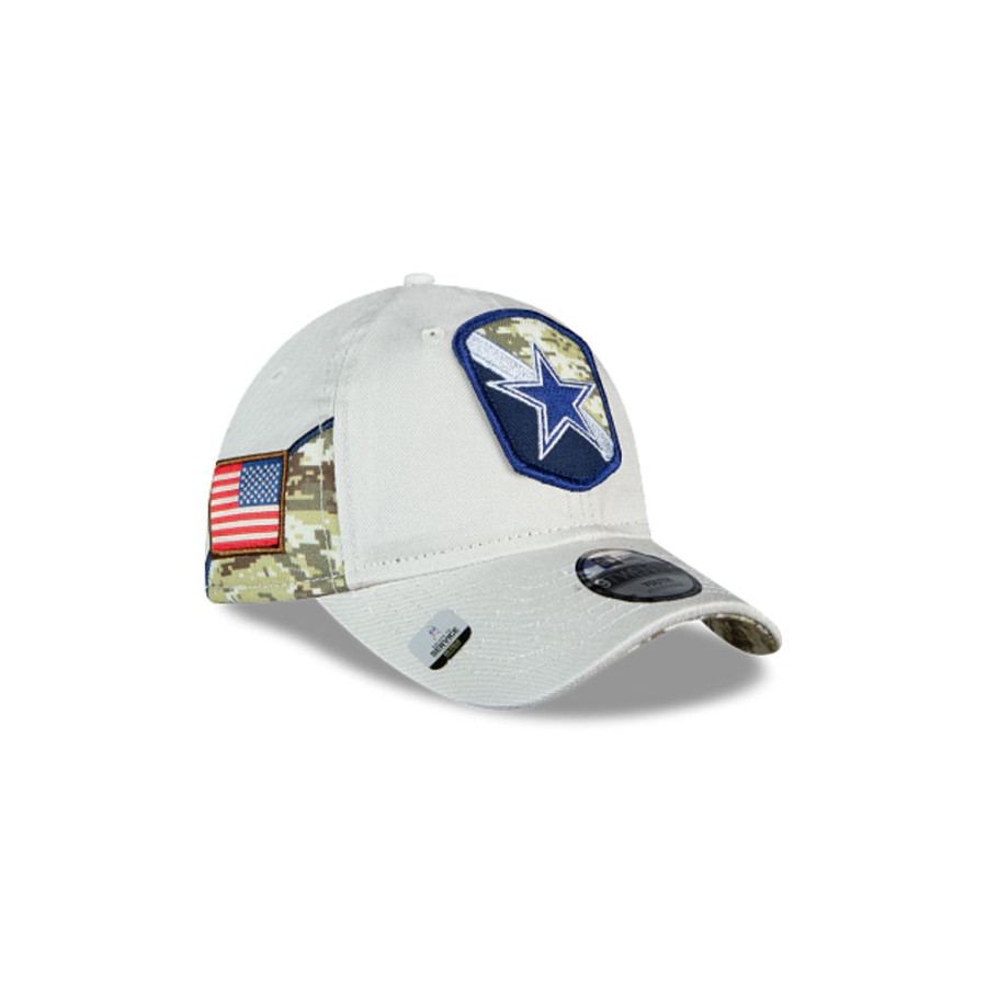 Gorras New Era | Dallas Cowboys Nfl Salute To Service 2023 9Twenty Strapback Para Nina O Nino