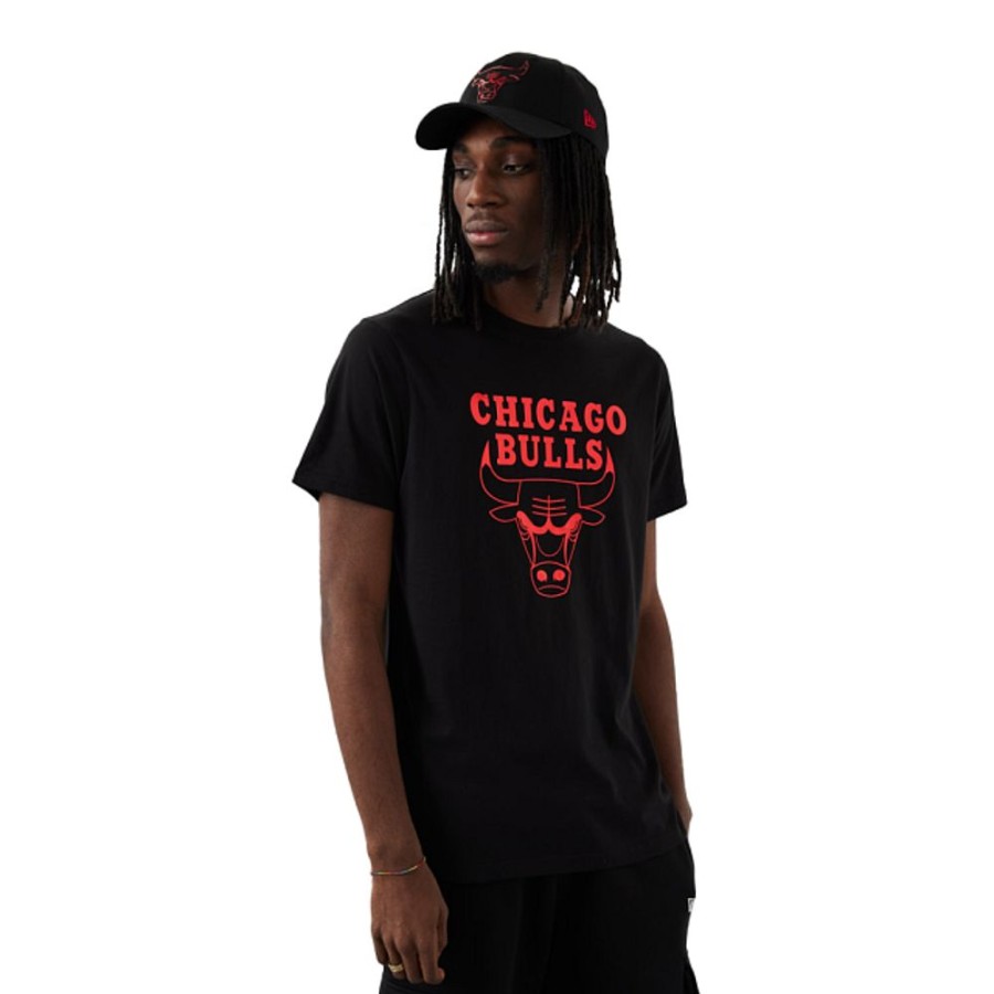 Ropa New Era | Playera Manga Corta Chicago Bulls Nba Foil Logo