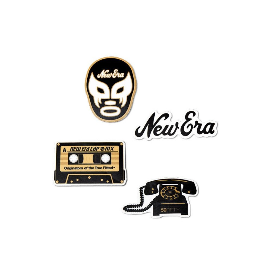 Accesorios New Era Stickers | Stickers Retro New Era 4 Pack