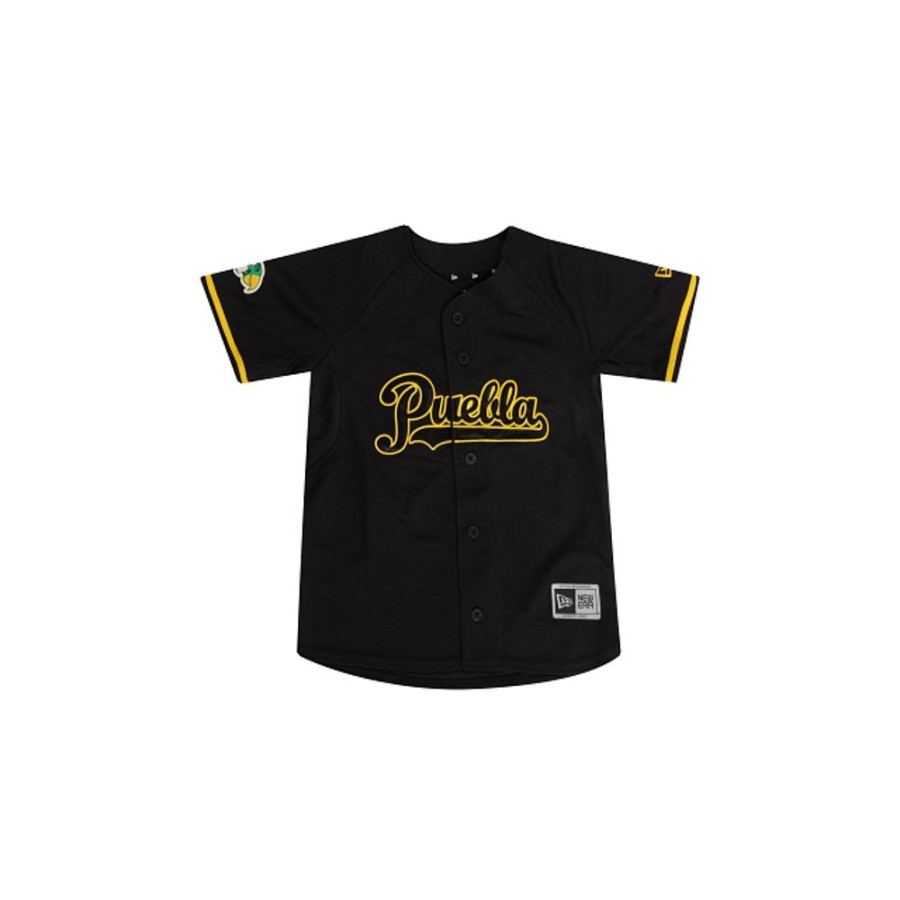 Ropa New Era | Jersey Alternativo Pericos De Puebla Lmb Para Nina O Nino Negro