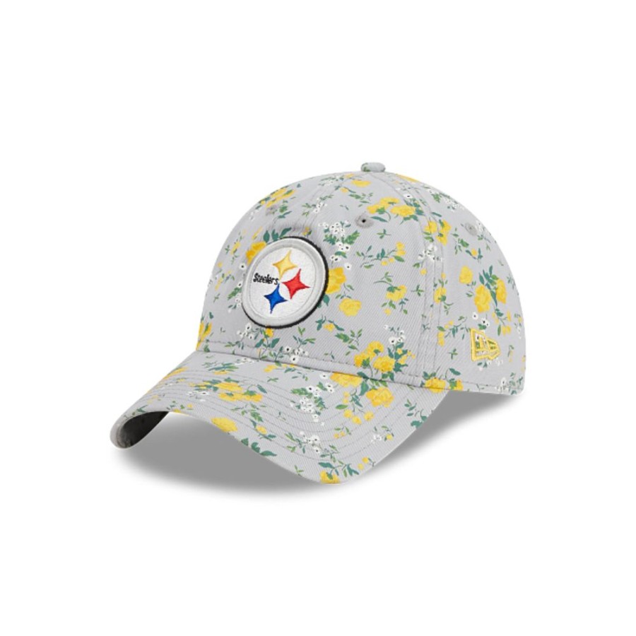 Gorras New Era | Pittsburgh Steelers Nfl Bouquet 9Twenty Strapback Para Mujer