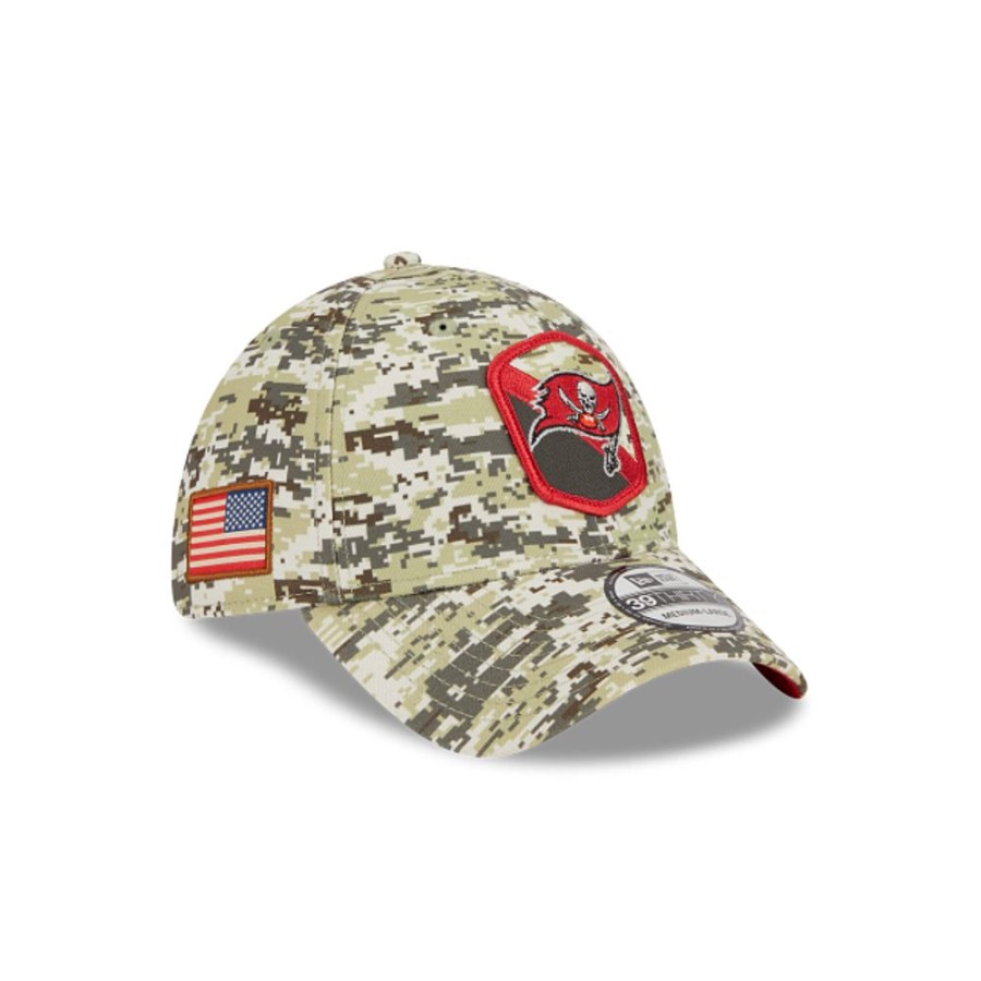 Gorras New Era | Tampa Bay Buccaneers Nfl Salute To Service 2023 39Thirty Elastica