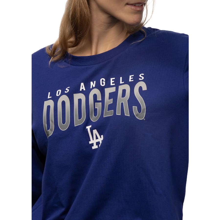 Ropa New Era | Playera Manga Larga Los Angeles Dodgers Mlb Active Para Mujer