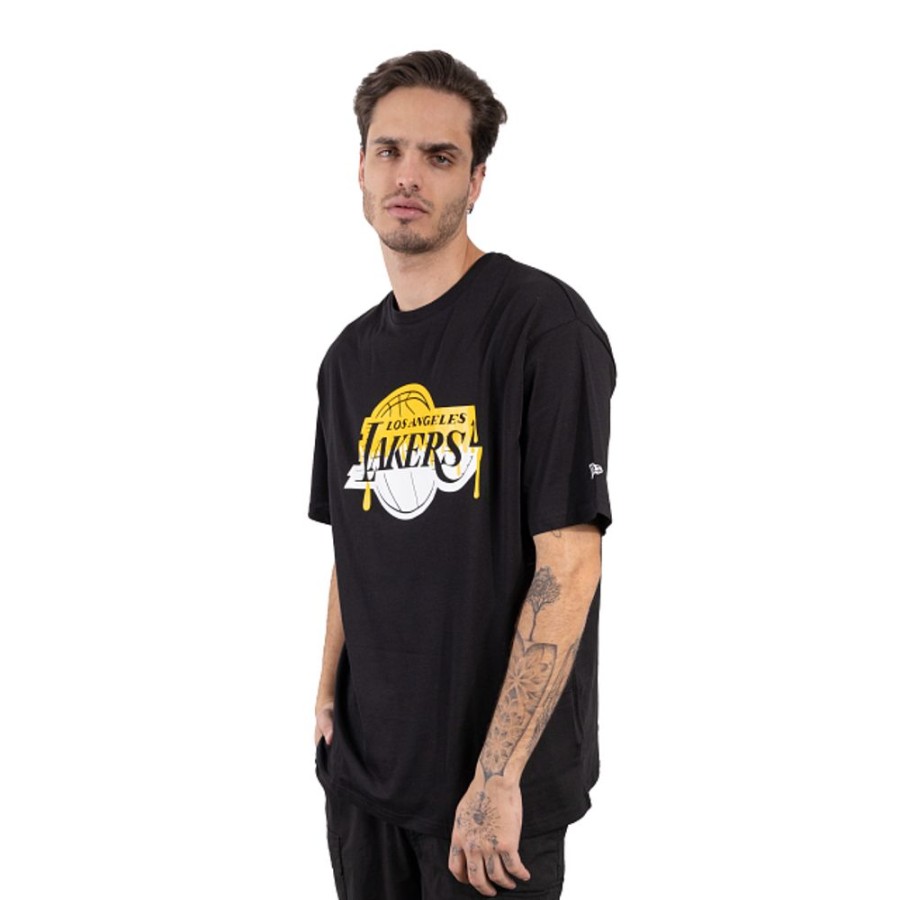 Ropa New Era | Playera Manga Corta Los Angeles Lakers Nba Drip Logo