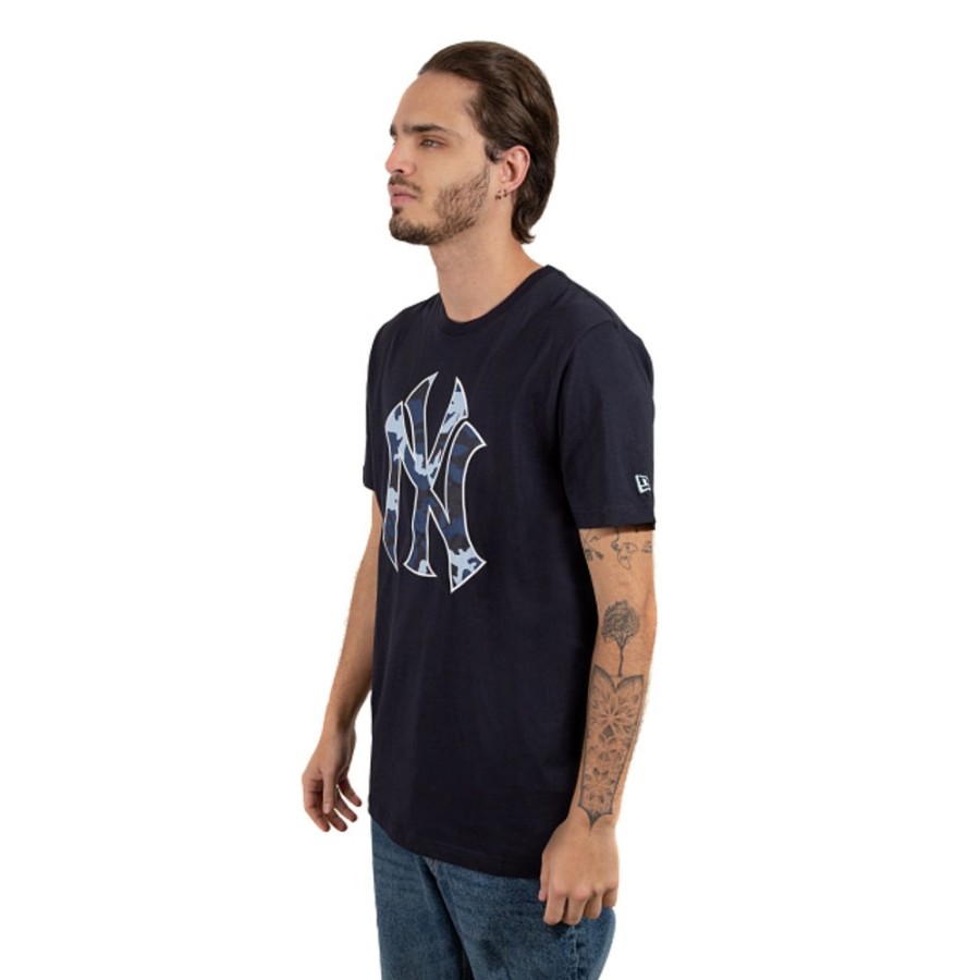 Ropa New Era | Playera Manga Corta New York Yankees Mlb Monocamo