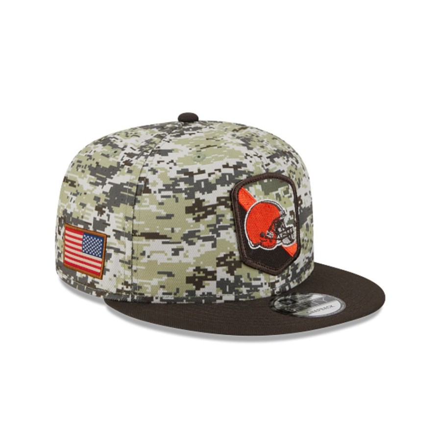 Gorras New Era | Cleveland Browns Nfl Salute To Service 2023 9Fifty Snapback