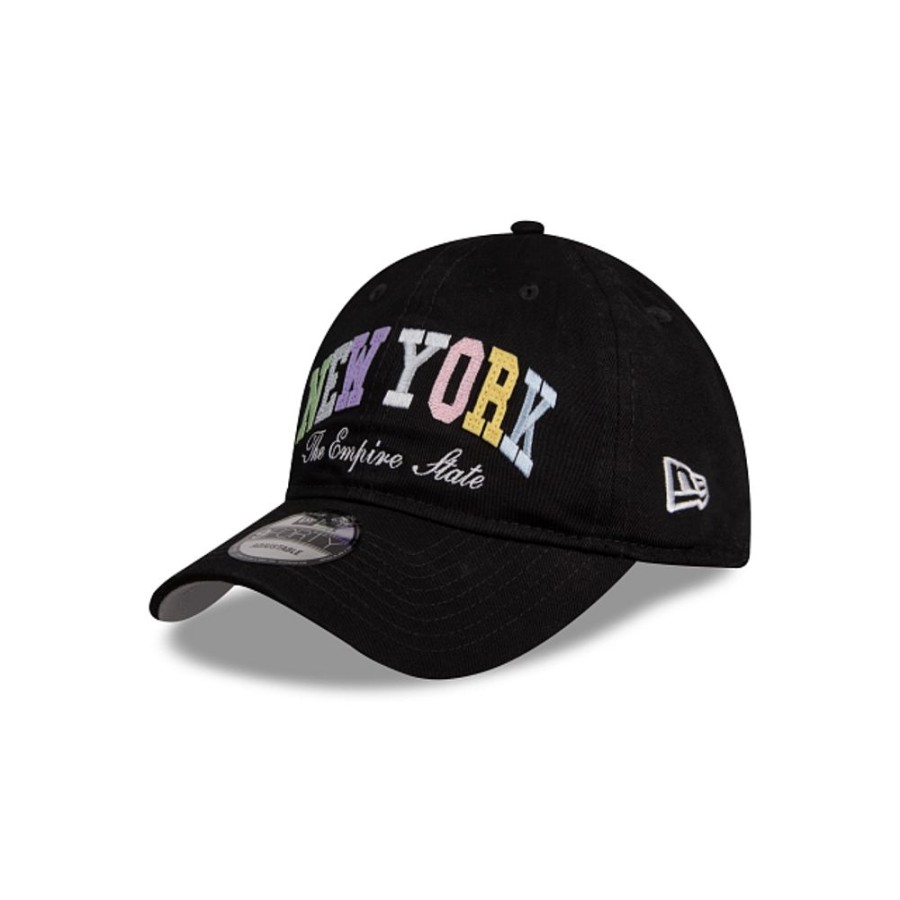 Gorras New Era | Gorra New Era Foundation Essentials 9Forty Strapback Negra