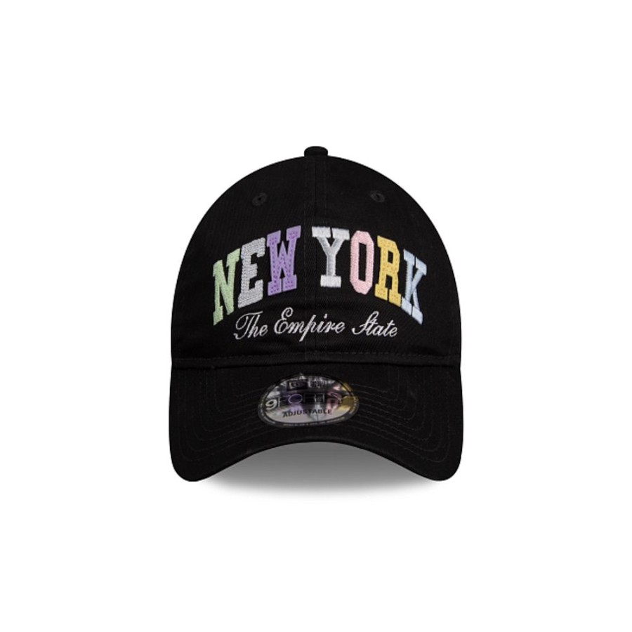 Gorras New Era | Gorra New Era Foundation Essentials 9Forty Strapback Negra