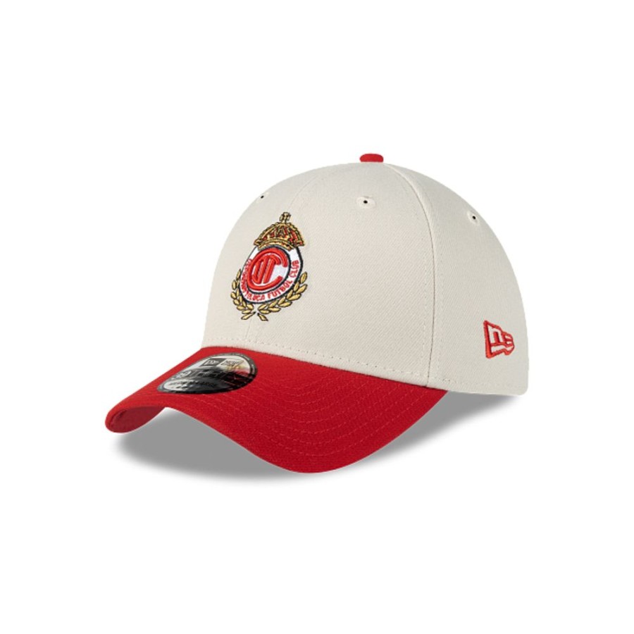 Gorras New Era | Deportivo Toluca Fc Retro Logo 39Thirty Elastica