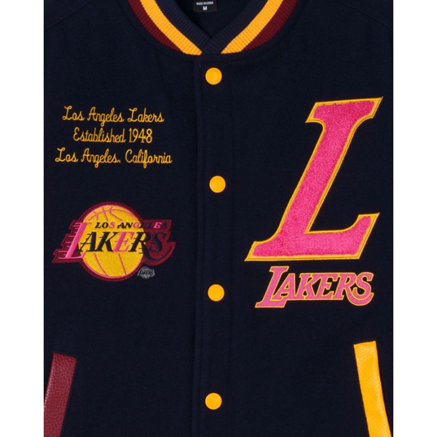 Ropa New Era | Chamarra Los Angeles Lakers Nba Color Pack