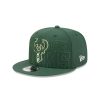 Gorras New Era | Milwaukee Bucks Nba Authentics Draft 2023 Collection 9Fifty Snapback