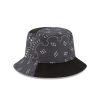 Gorras New Era | Bucket New Era Patchwork Negra