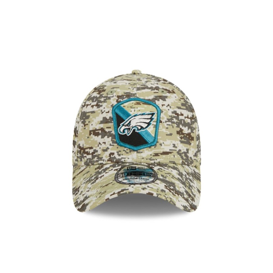 Gorras New Era | Philadelphia Eagles Nfl Salute To Service 2023 39Thirty Elastica