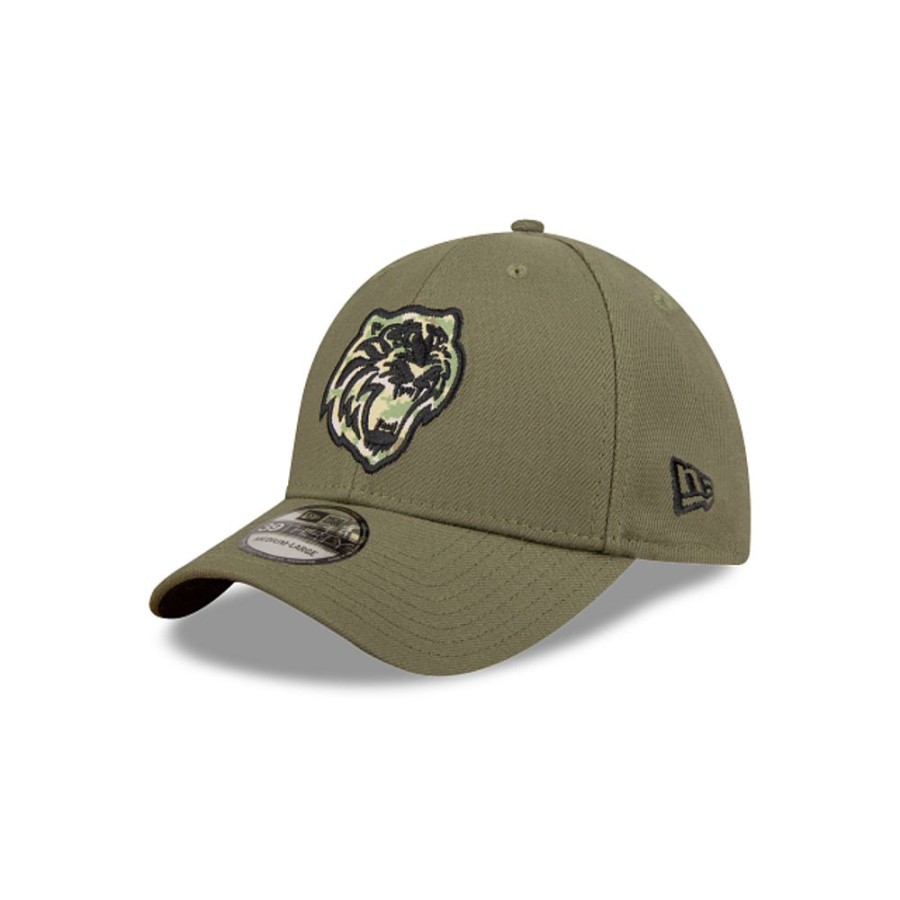 Gorras New Era | Tigres De Quintana Roo Lmb Game Cap Camo 39Thirty Elastica Verde