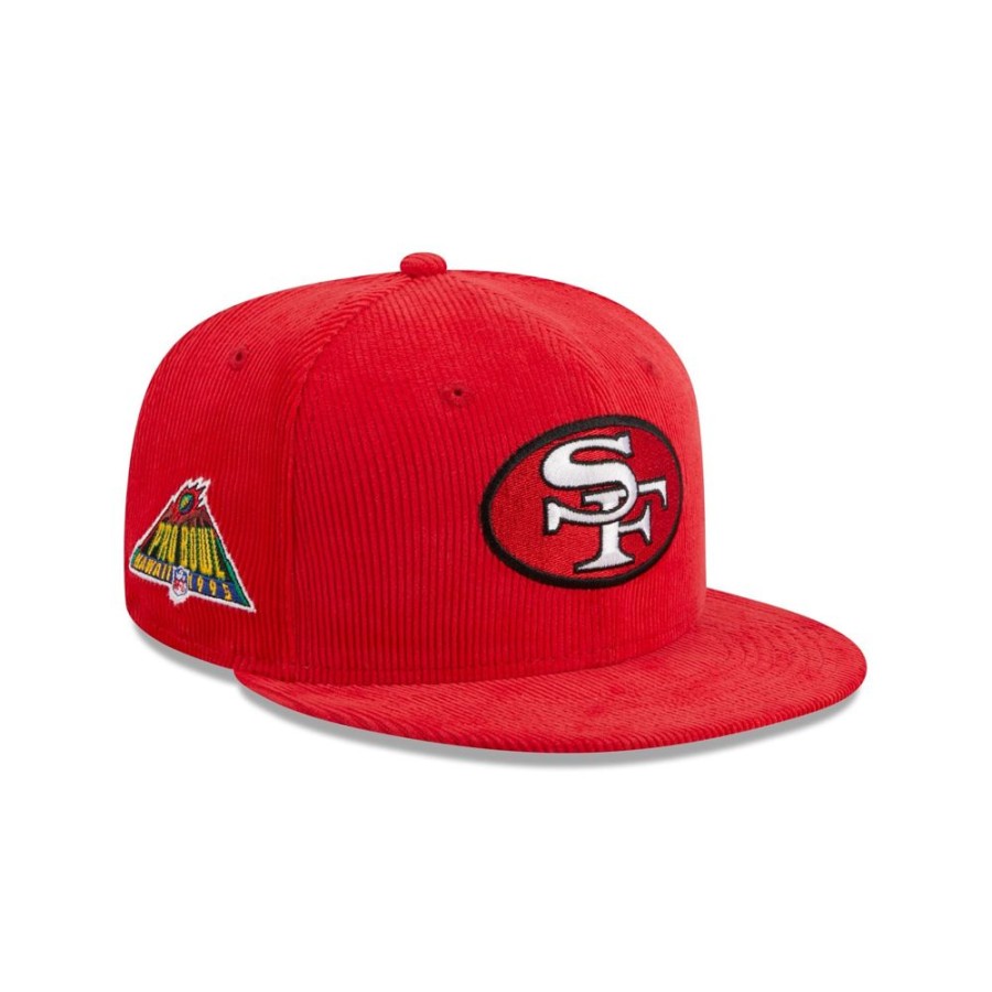 Gorras New Era | San Francisco 49Ers Nfl Throwback Corduroy 59Fifty Cerrada