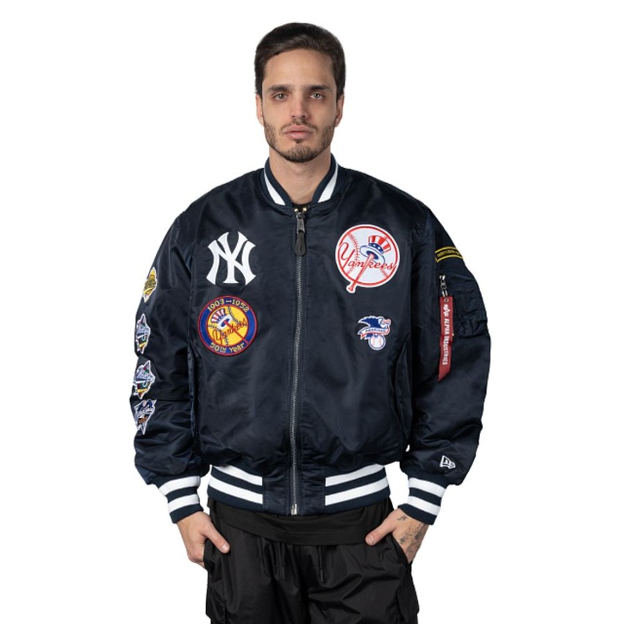 Ropa New Era | Chamarra Reversible Alpha Industries X New York Yankees