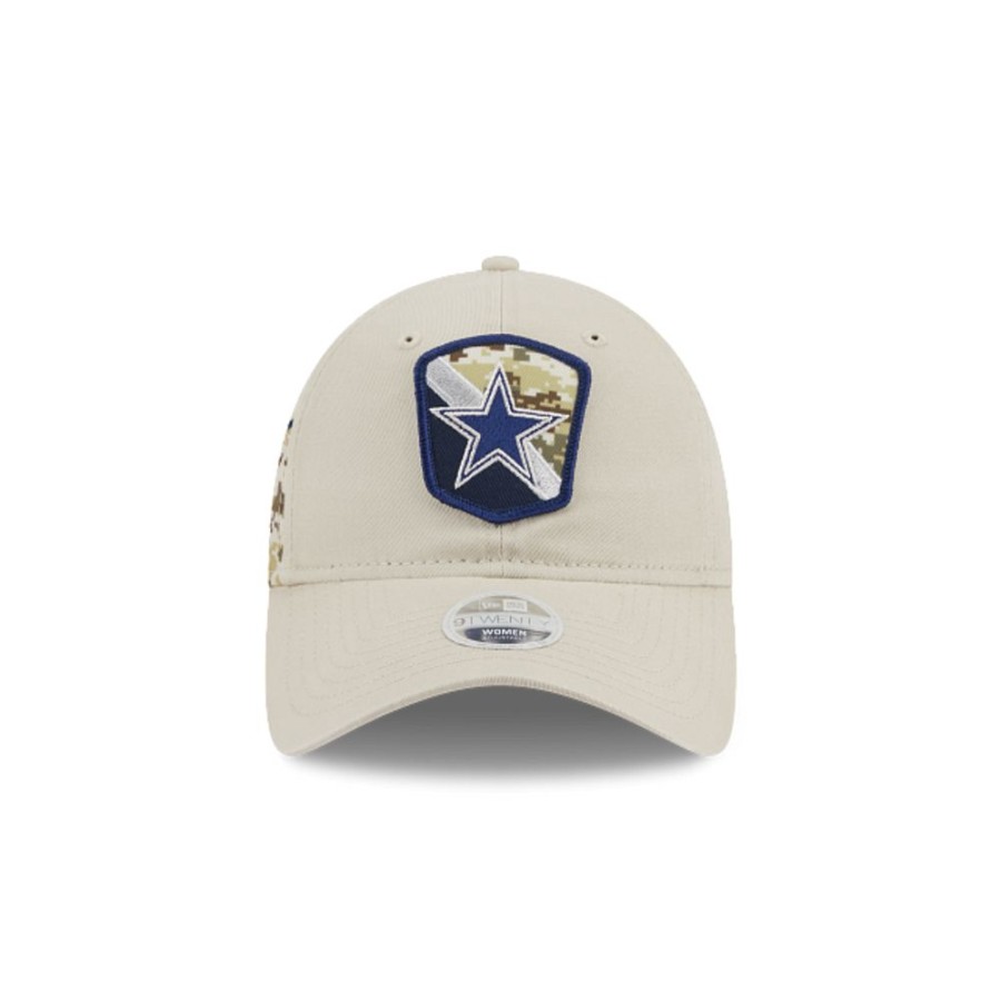 Gorras New Era | Dallas Cowboys Nfl Salute To Service 2023 9Twenty Strapback Para Mujer