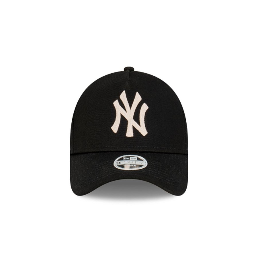 Gorras New Era | New York Yankees Mlb Chain Stitch 9Forty Strapback Para Mujer