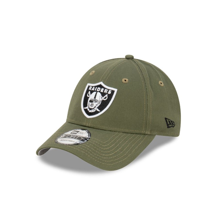 Gorras New Era | Las Vegas Raiders Olive Collection 9Forty Strapback