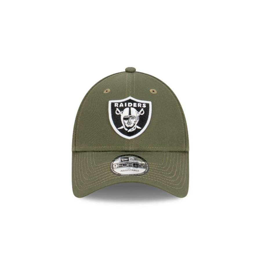 Gorras New Era | Las Vegas Raiders Olive Collection 9Forty Strapback