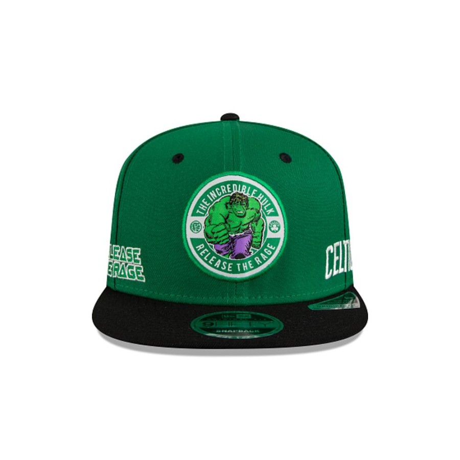 Gorras New Era | Boston Celtics Hulk Marvel X Nba 9Fifty Snapback