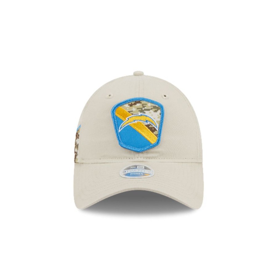 Gorras New Era | Los Angeles Chargers Nfl Salute To Service 2023 9Twenty Strapback Para Mujer