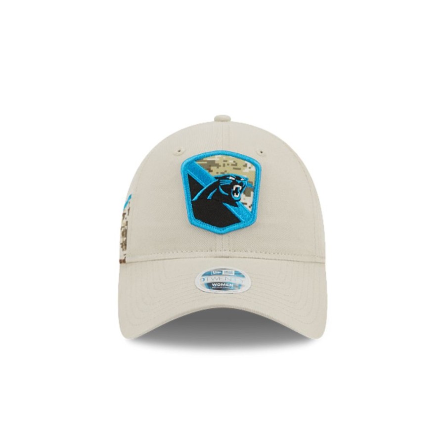 Gorras New Era | Carolina Panthers Nfl Salute To Service 2023 9Twenty Strapback Para Mujer