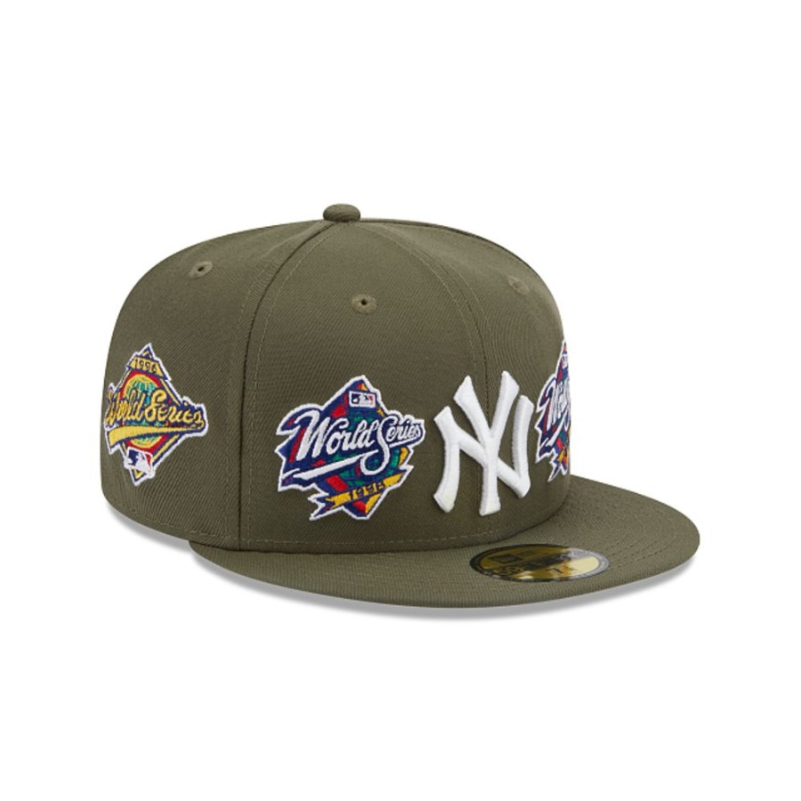 Gorras New Era | New York Yankees Mlb Olive 59Fifty Cerrada