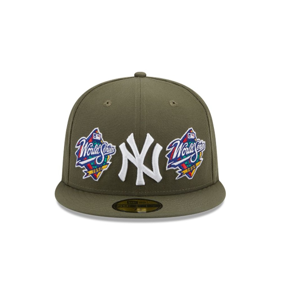 Gorras New Era | New York Yankees Mlb Olive 59Fifty Cerrada