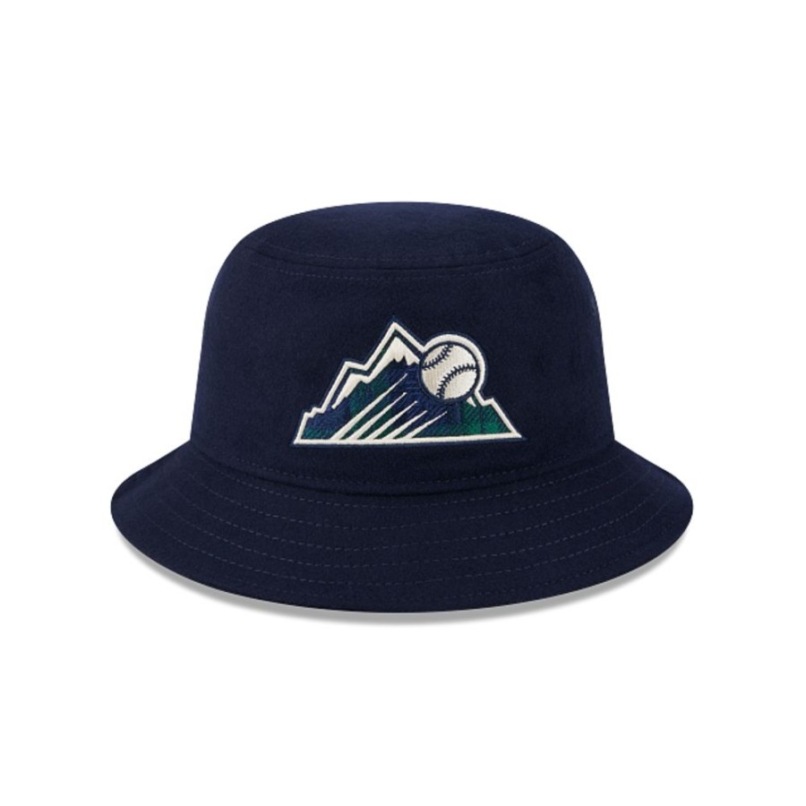 Gorras New Era | Colorado Rockies Mlb Plaid Logo Bucket