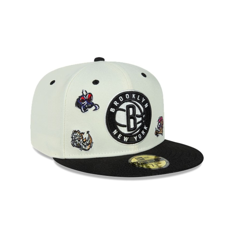 Gorras New Era | Brooklyn Nets Tortugas Ninja X Nba Villanos 59Fifty Cerrada