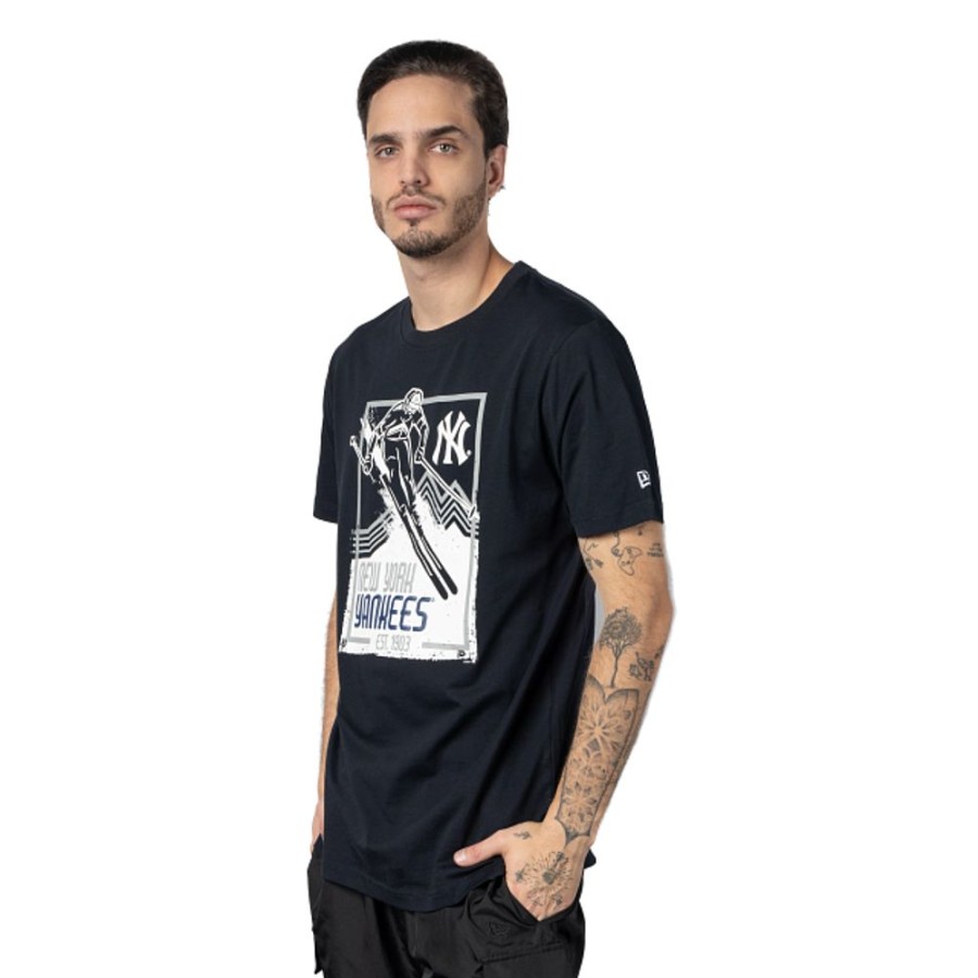 Ropa New Era | Playera Manga Corta New York Yankees Mlb Lift Pass