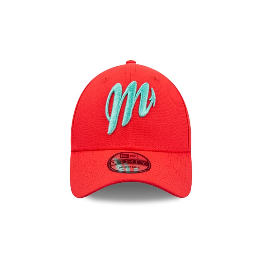 Gorras New Era | Diablos Rojos Del Mexico Lmb Neon Collection 2023 9Forty Strapback