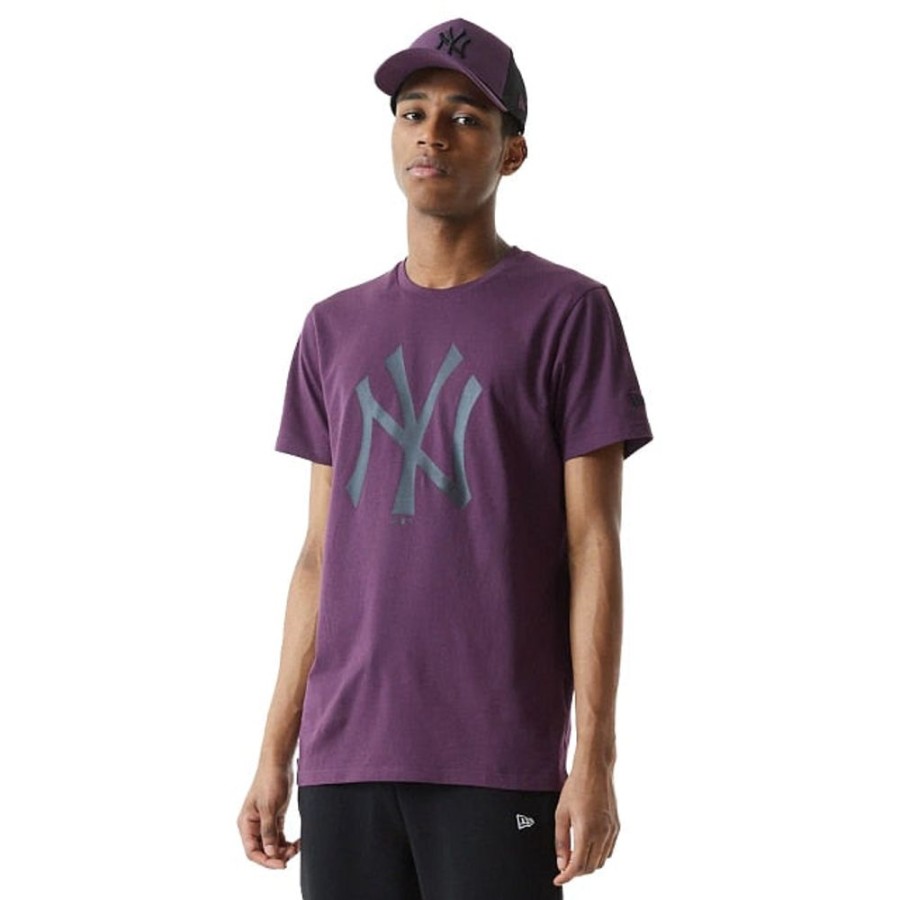 Ropa New Era | Playera Manga Corta New York Yankees Mlb Classics Morada