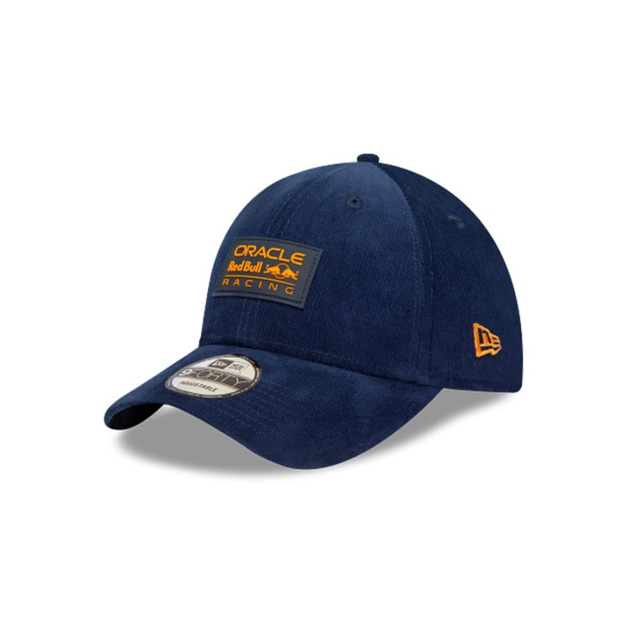 Gorras New Era | Oracle Red Bull Racing Navy Corduroy 9Forty Strapback