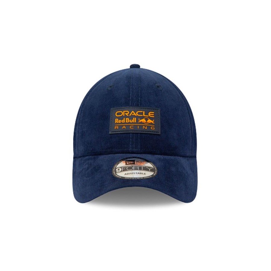 Gorras New Era | Oracle Red Bull Racing Navy Corduroy 9Forty Strapback