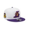 Gorras New Era | Los Angeles Lakers Nba White Crown Patches 9Fifty Snapback